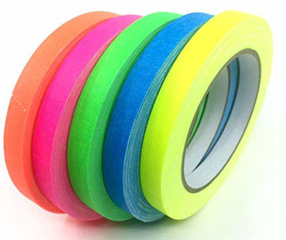 Picture of Gaffer Power Spike Tape | USA Quality Gaffer Tape | 5 Bright Colors
