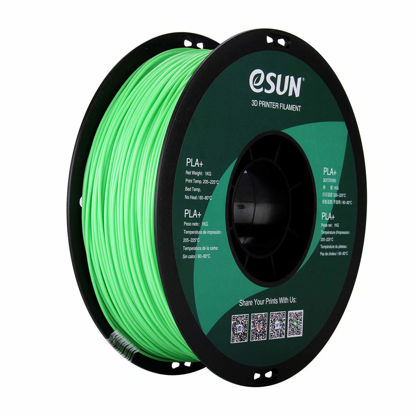 Picture of eSUN PLA PRO (PLA+) 3D Printer Filament, Dimensional Accuracy +/- 0.03mm, 1kg Spool, 1.75mm, Peak Green/Light Green, Pantone 359C