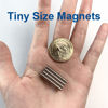 Picture of 300pcs 3x1mm Magnets - MEALOS Tiny Magnets - Mini Magnets Small Round Magnets for Crafts - Little Magnets for Miniatures Small Models - Come with a Storage Case