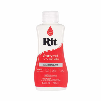 Picture of Rit Dye Liquid - Wide Selection of Colors - 8 Oz. (Cherry Red)