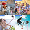 Picture of Sensyne 62" Phone Tripod & Selfie Stick, Extendable Cell Phone Tripod Stand with Wireless Remote and Phone Holder, Compatible with iPhone Android Phone, Camera