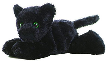 Picture of Aurora® Adorable Mini Flopsie™ Onyx™ Stuffed Animal - Playful Ease - Timeless Companions - Black 8 Inches