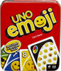 Picture of UNO Emoji Card Game for Family Night, Travel Game with Emoji Graphics & Special Rule for 2-10 Players