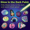 Picture of Creativity for Kids Glow in the Dark Rock Painting Kit - Painting Rocks Craft, Arts and Crafts for Ages 6-8+, Creative Gifts for Kids