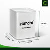 Picture of ZOMCHI Razor Blade Bank for Safety Razor Blade Storagement, Used Double Edge Safety Razor Blade Disposal Case (White)