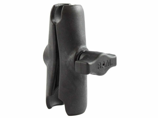 Picture of RAM Mounts RAP-B-201U Composite Double Socket Arm with Medium Arm Compatible with RAM B Size 1" Ball Components