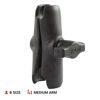 Picture of RAM Mounts RAP-B-201U Composite Double Socket Arm with Medium Arm Compatible with RAM B Size 1" Ball Components