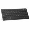 Picture of OMOTON Ultra-Slim Bluetooth Keyboard Compatible with iPad 10.2(9th/ 8th/ 7th Generation)/ 9.7, iPad Air 4th Generation, iPad Pro 11/12.9, iPad Mini, and More Bluetooth Enabled Devices, Black