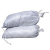 Picture of MTB Sand Bags 14"x26", Empty White Woven Polypropylene w/Ties, UV Protection, 50Pack (Also Sold In 10Pack / 100Pack. 17"x27" / 18"x30" Available)