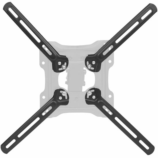 Picture of VIVO Steel VESA Mount Adapter Plate Brackets for LCD Screens, Conversion Kit for VESA up to 400x400mm, MOUNT-AD4X4