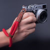 Picture of VKO Red Camera Hand Wrist Strap Compatible with Fujifilm X-T30 X-T3 X-T20 X-T2 X70 X-Pro2 X-E3 X30 XQ2 X100F X100T A6400 A6000 A6300 A6500 A6100 RXIR II RX10 Cameras Adjustable Safety Strap