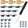 Picture of PCIe NVMe M.2 SSD Mounting Screws Kit for Asus Gigabyte ASRock Msi Motherboards, 30pcs