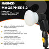 Picture of MagSphere 2 Flash Diffuser by MagMod | Photography Lighting Flash Modifier | Magnetic Light Diffuser Attachment | Lightweight Light Control