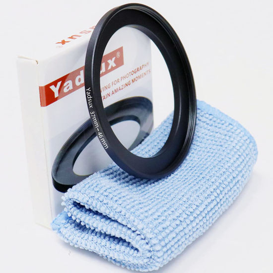 Picture of 37mm to 46mm Step Up Ring, for Camera Lenses and Filter,Metal Filters Step-Up Ring Adapter,The Connection 37MM Lens to 46MM Filter Lens Accessory