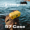 Picture of Evergreen 57 Waterproof Dry Box Protective Case - Travel Safe/Mil Spec/USA Made - for Cameras, Phones, Ammo Can, Camping, Hiking, Boating, Water Sports, Knives, & Survival (Blue)