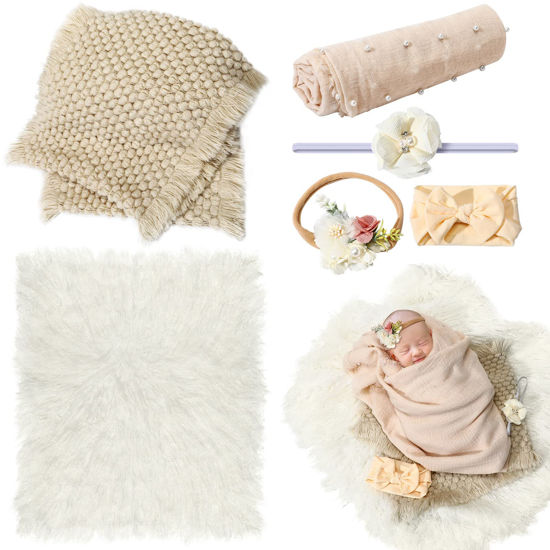 3 PCS Newborn Photography Prop Baby Hat Knitted India | Ubuy