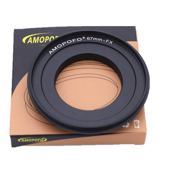 Picture of 67mm Macro Lens Reverse Ring Compatible with for Fujifilm FX X Mount X X-E1 X-T100 X-T10 X-T1IR X-T1 X-T20 X-H1 X-M1 X-Pro1 X-Pro2,with 67mm Filter Thread Lens.Macro Shoot(67mm-FX)