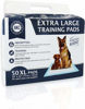 Picture of Ultra Absorbent Odor Control Training Pads For Dogs Leak-proof Quick Dry Gel â€“ Extra Large 30 x 28 Pee Pads - Fresh Scented - 50 Count, Pack of 1