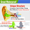 Picture of WaterDam Swimming Ear Plugs Great Waterproof Ultra Comfy Earplugs Prevent Swimmer's Ear (Size 2+2+2: Kids Teens Medium Ear Women Small Ear Men (Green Orange Pink))