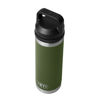 Picture of YETI Rambler 18 oz Bottle, Vacuum Insulated, Stainless Steel with Chug Cap, Highlands Olive