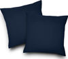 Picture of Utopia Bedding Throw Pillows Insert (Pack of 2, Navy) - 18 x 18 Inches Bed and Couch Pillows - Indoor Decorative Pillows