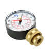 Picture of CARBO Instruments 2- 1/2" Pressure Gauge,Water Pressure Test Gauge, 3/4" Female Hose Thread, 0-200 PSI with Red Pointer