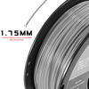 Picture of HATCHBOX Matte PLA 3D Printer Filament, Dimensional Accuracy +/- 0.03 mm, 1 kg Spool, 1.75 mm, Ash Gray