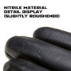 Picture of GMG SINCE1988 Exam Gloves,Black Disposable Gloves,Nitrile Gloves Large 100,4 mil No Latex Gloves