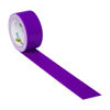 Picture of Duck Brand 283138 Color Duct Tape, Purple, 1.88 Inches x 20 Yards Each Roll, 3 Rolls