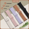 Picture of EOMTAM 5 Pack Braided Stretchy Adjustable Straps Compatible for Apple Watch Band 38mm 40mm 41mm 42mm 44mm 45mm 49mm for Women Men ,Sport Elastic Nylon Cloth Wristbands for iWatch Series Ultra 8 SE 7 6 5 4 3(Brown,38)