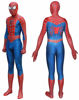 Picture of Lkxfz Superhero Bodysuit Costume Halloween Cosplay Costume Kids Medium Blue and Red