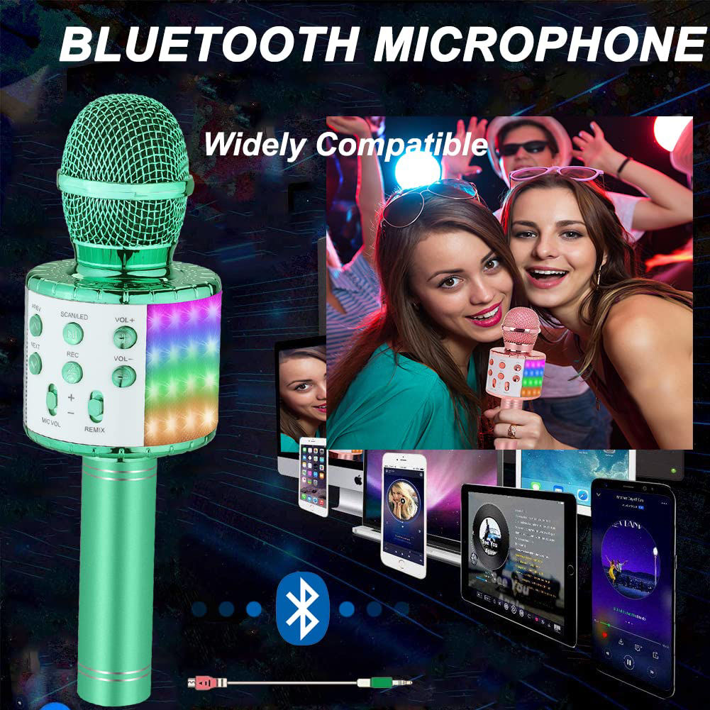 GetUSCart- 8 Year Old Girl Birthday Gift,Karaoke Microphone for Kids ...