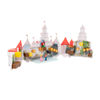 Picture of The Super Mario Bros. Movie - Mushroom Kingdom Castle Playset with Mini 1.25” Mario and Princess Peach Figures