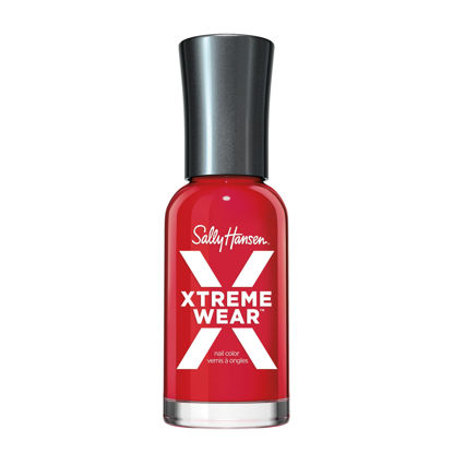 Picture of Sally Hansen Xtreme Wear Nail Polish, Streak-Free, Shiny Finish, Long-Lasting Nail Color, Pucker Up, 0.12 fl oz