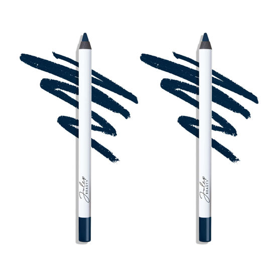 Picture of Julep When Pencil Met Gel Sharpenable Multi-Use Longwear Eyeliner Pencil - Navy Smoke - Transfer-Proof - High Performance Liner Duo