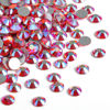 Picture of BEADSLAND 1440 Pieces Flat Back Crystal Rhinestones Round Gems,Hyacinth AB,SS6,1.9-2.1mm