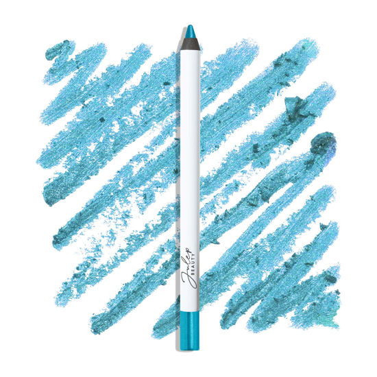 Picture of Julep When Pencil Met Gel Sharpenable Multi-Use Longwear Eyeliner Pencil - Neon Blue Shimmer - Transfer-Proof - High Performance Liner