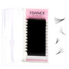 Picture of TDANCE Eyelash Extension Supplies Rapid Blooming Volume Eyelash Extensions Thickness 0.07 C Curl Mix 20-25mm Easy Fan Volume Lashes Self Fanning Individual Eyelashes Extension (C-0.07,20-25mm)