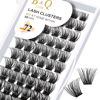 Picture of Lash Clusters B14 D Curl 12-18MIX DIY Eyelash Extensions 72 Clusters Lashes B&Q LASH Volume Individual Lashes Eyelash Clusters Extensions Individual Lashes Cluster DIY at Home (B14,D-12-18MIX)