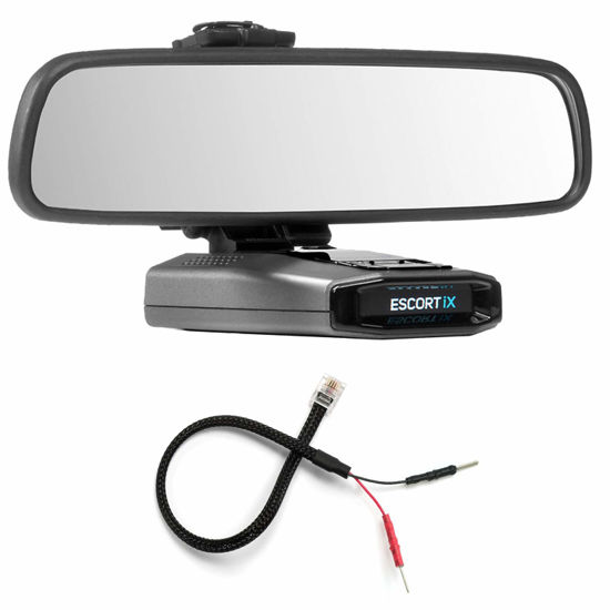 Picture of Radar Mount Mirror Mount Bracket + Mirror Wire Power Cord for Escort IX EX Max360C (3001107)