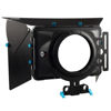 Picture of FOTGA DP3000 M1 Pro Matte Box Sunshade + Donuts for 15mm Rod Rig Follow Focus DSLR Canon Mark 5D II III 7D Cameras etc.