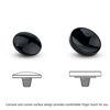 Picture of 2 Pack JJC Camera Soft Shutter Release Button for Fuji Fujifilm X-T30 X-T20 X-T10 X-T4 X-T3 X-T2 X-PRO3 X-PRO2 X100V X100F X-E4 X-E3 Sony DSC-RX1R II RX10 IV III Lecia M10 M9 M8 Nikon Df F3 and More