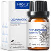 Picture of HIQILI Cedarwood Essential Oil,100% Pure Natural Therapeutic Grade Organic for Aromatherapy, Diffuser,Massage, Skin Care,10ml