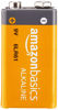 Picture of Amazon Basics 12-Pack 9 Volt Alkaline Performance All-Purpose Batteries, 5-Year Shelf Life, Packaging May Vary