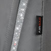 Picture of CAR PASS Gray Leather Diamond Bling Car Seat Covers 2 Front Interior Sets, Waterproof Universal Shining Glitter Crystal Sparkle Fit for 95% Automotive Truck SUV Cute Women Girl, 2PCS Gray Rhinestone