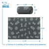 Picture of Best Pet Supplies Dog Poop Bags for Waste Refuse Cleanup, Doggy Roll Replacements for Outdoor Puppy Walking and Travel, Leak Proof and Tear Resistant, Thick Plastic - Gray, 150 Bags