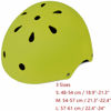 Picture of Kids Bike Helmet, Adjustable and Multi-Sport, from Toddler to Youth, 3 Sizes (Green)