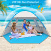 Picture of Gorich Beach Tent, Beach Shade Tent for 3/4-5/6-7/8-10 Person with UPF 50+ UV Protection, Portable Beach Tent Sun Shelter Canopy, Lightweight & Easy Setup Cabana Beach Tent