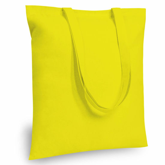 TOPDesign Economical Cotton Tote Bag, Lightweight Medium Reusable