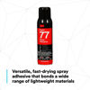 Picture of 3M Super 77 Multipurpose Permanent Spray Adhesive Glue, Paper, Cardboard, Fabric, Plastic, Metal, Wood, Net Wt 13.44 oz